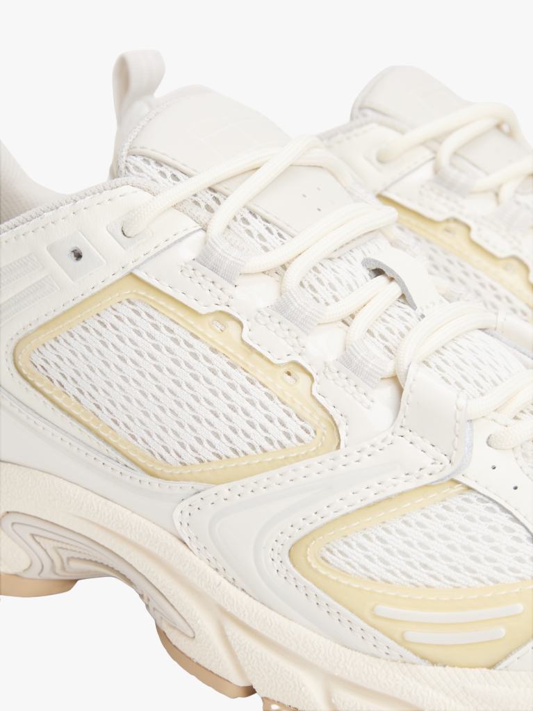 Beige Mesh Cleat Archive Runner Trainers  Women