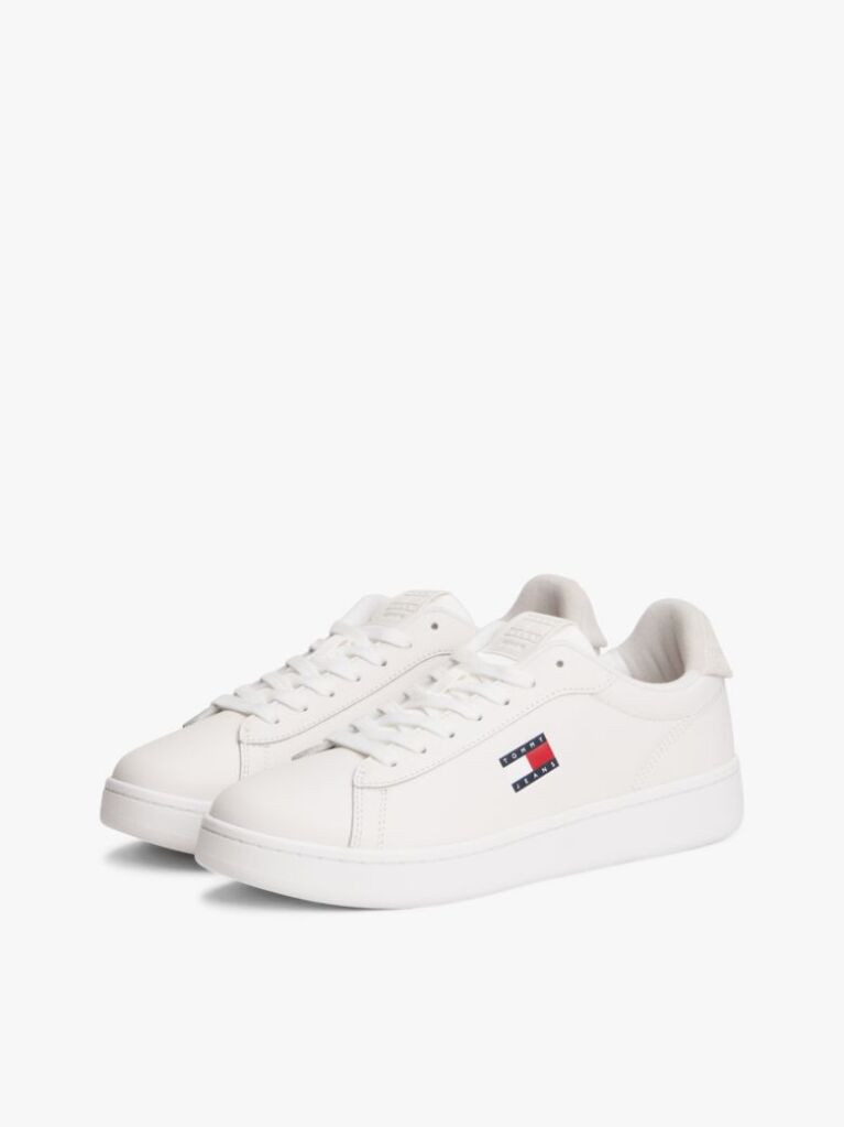 Μπεζ Archive Δερμάτινα Sneakers  Γυναίκες