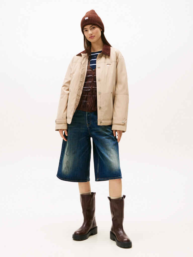 Brown Leather Cleat Mid Boots  Women