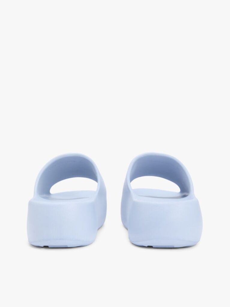Blue Logo Platform Pool Slides  Women