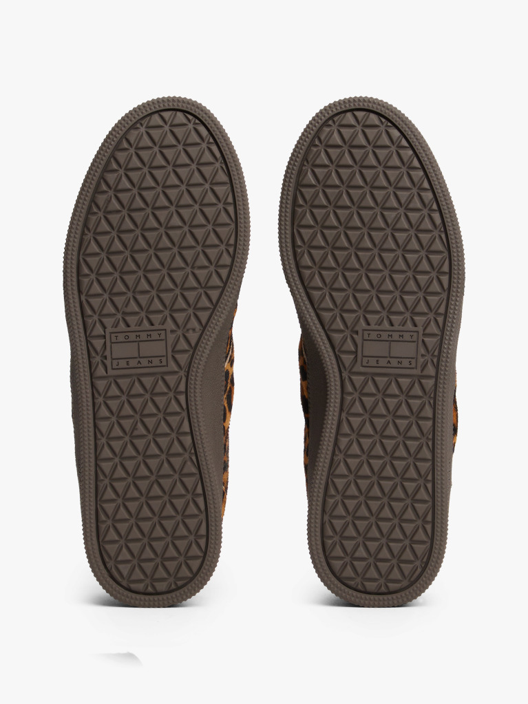 Multi The Greenwich Leopard Print Trainers  Women