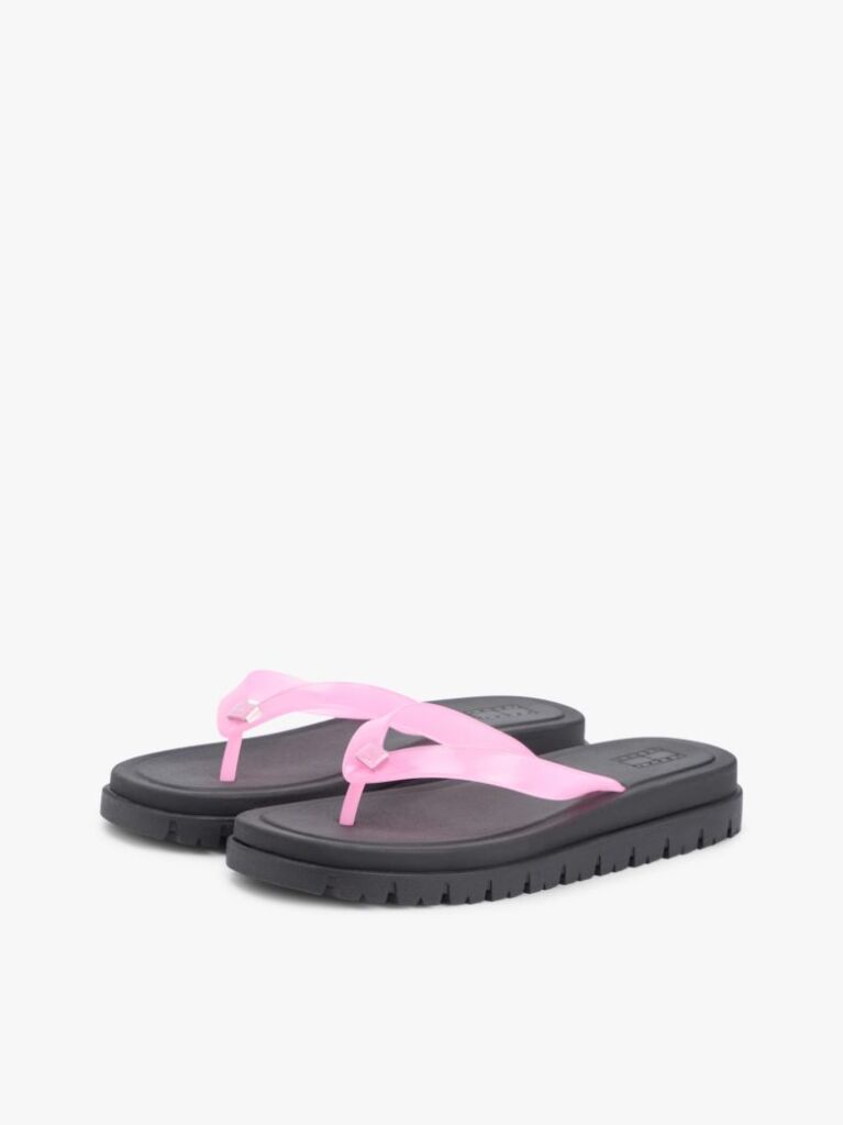 Multi Jelly Cleat Wedge Flip-Flops  Women