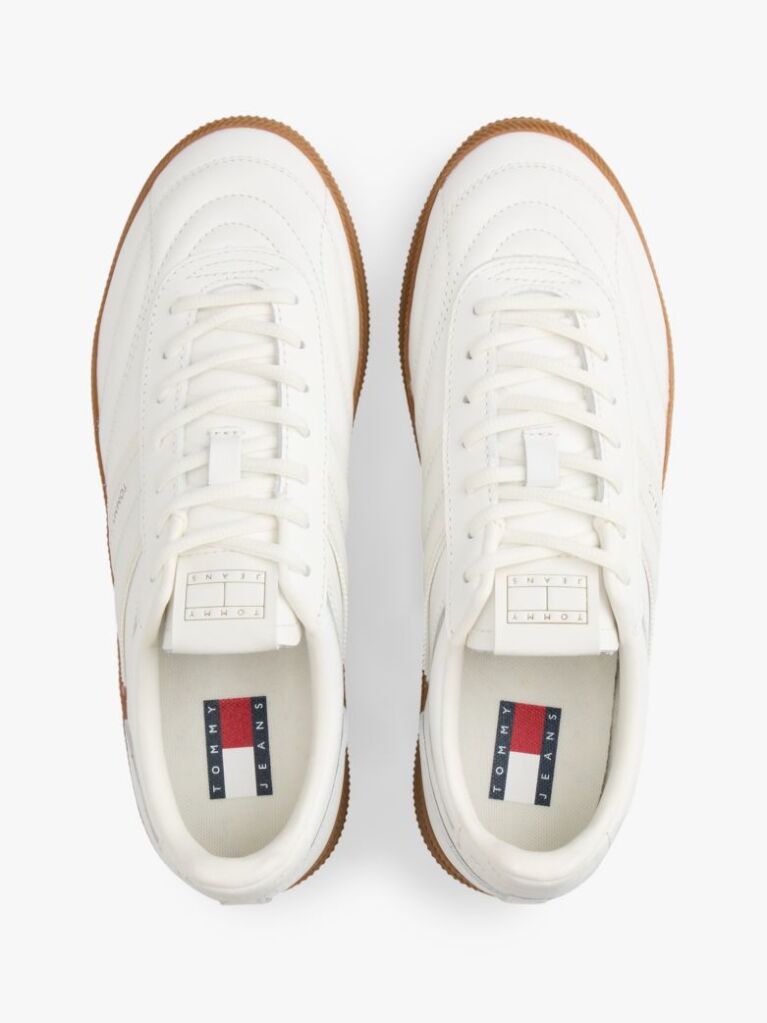 Μπεζ The Greenwich Δερμάτινα Sneakers  Γυναίκες