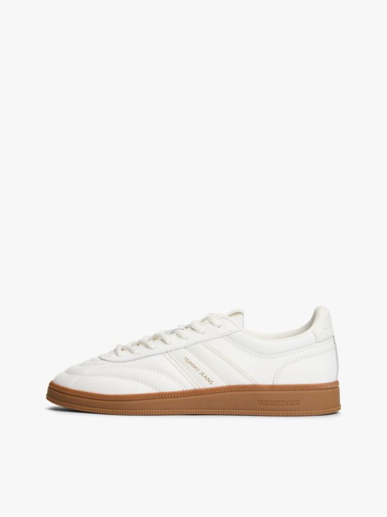 Μπεζ The Greenwich Δερμάτινα Sneakers  Γυναίκες