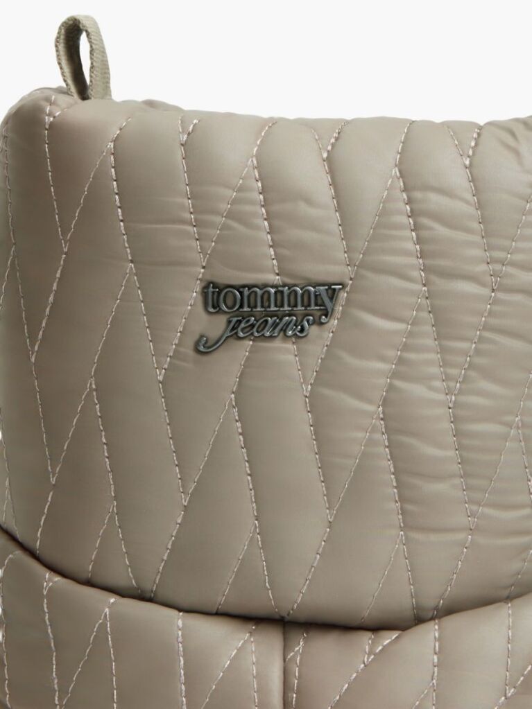 Beige Warm Lined Quilted Snow Boots  Women