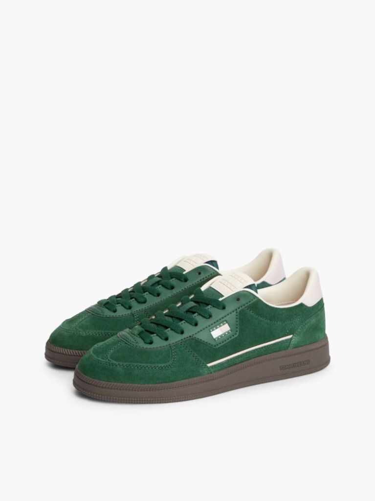 Πράσινο The Greenwich Σουέτ Sneakers Με Λογότυπο  Γυναίκες