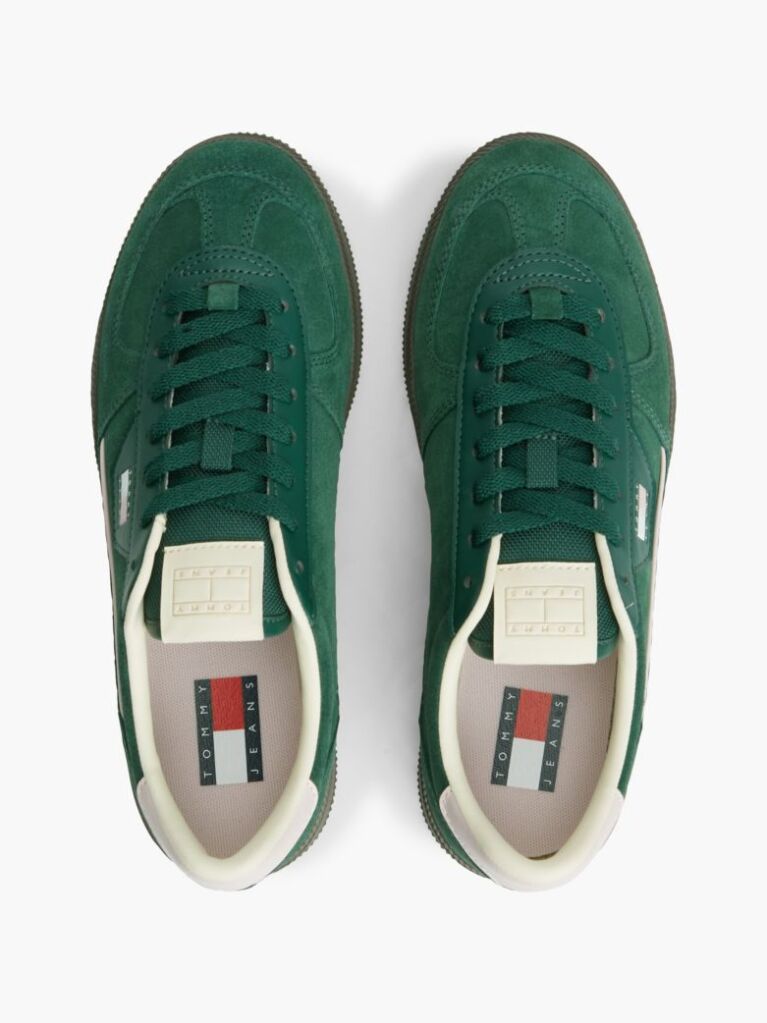 Πράσινο The Greenwich Σουέτ Sneakers Με Λογότυπο  Γυναίκες