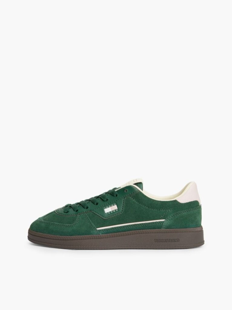 Πράσινο The Greenwich Σουέτ Sneakers Με Λογότυπο  Γυναίκες