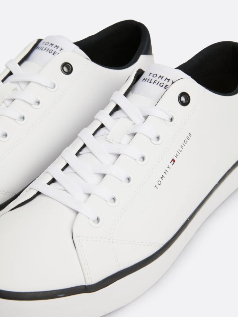 Άσπρο Essential Sneakers Με Λογότυπο  Άνδρες