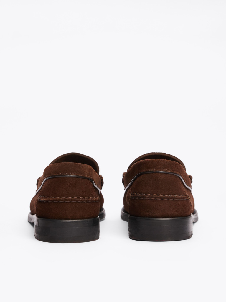 Καφέ Σουέτ Loafers  Άνδρες
