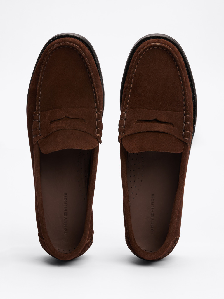 Καφέ Σουέτ Loafers  Άνδρες