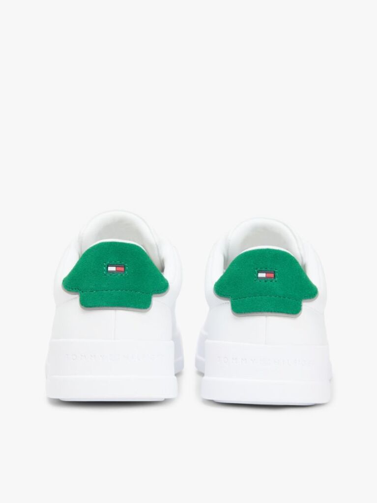 Άσπρο Sneakers Με Ανάγλυφο Φινίρισμα  Άνδρες