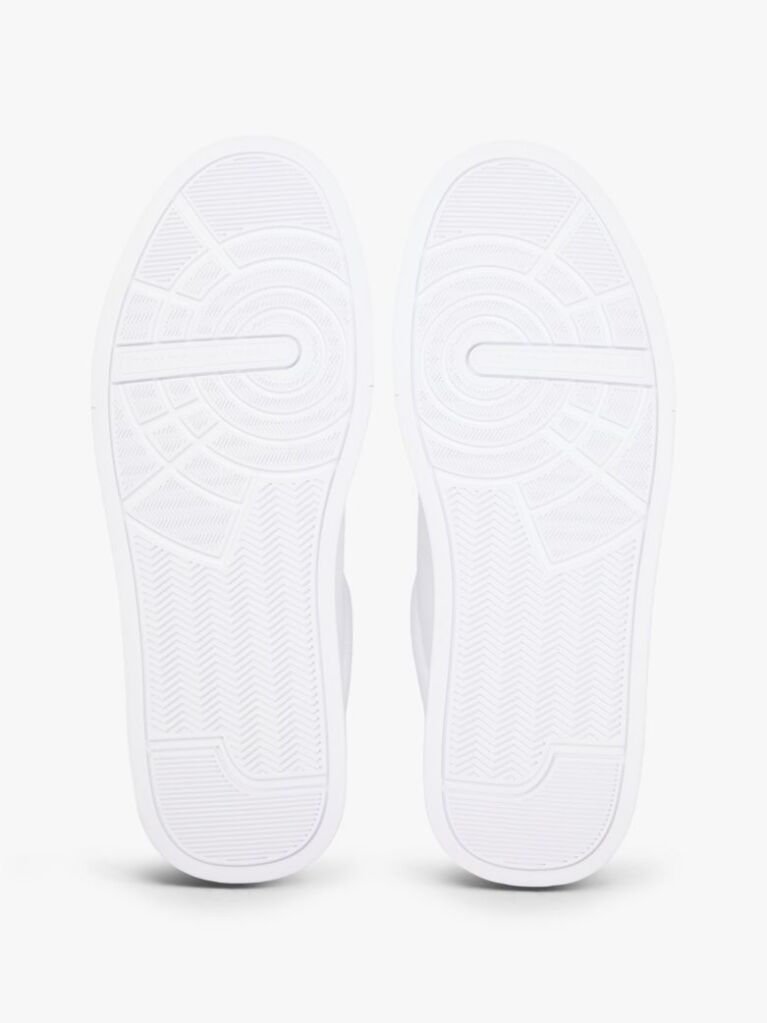 Άσπρο Sneakers Με Ανάγλυφο Φινίρισμα  Άνδρες