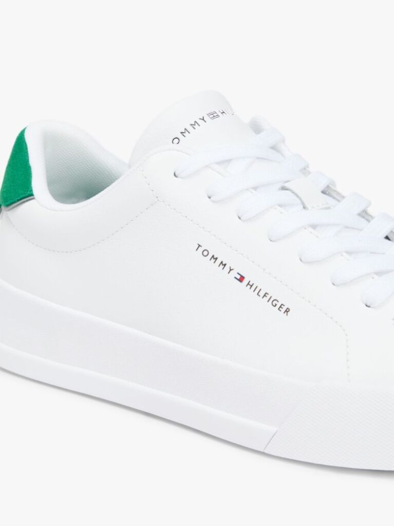 Άσπρο Sneakers Με Ανάγλυφο Φινίρισμα  Άνδρες