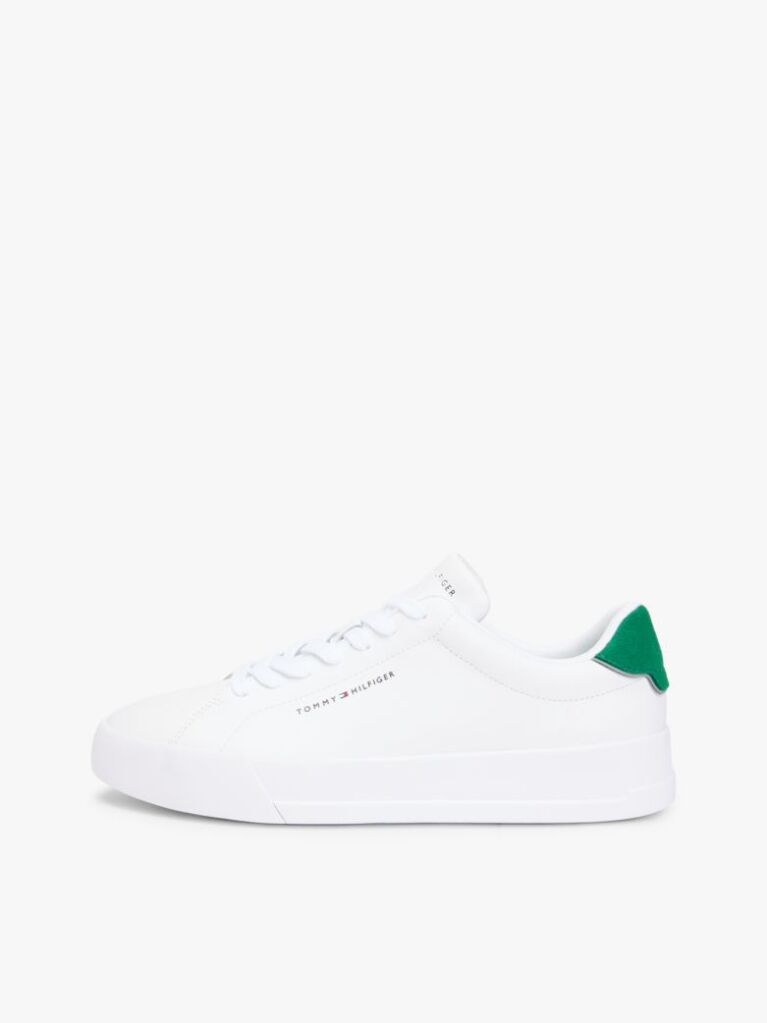 Άσπρο Sneakers Με Ανάγλυφο Φινίρισμα  Άνδρες