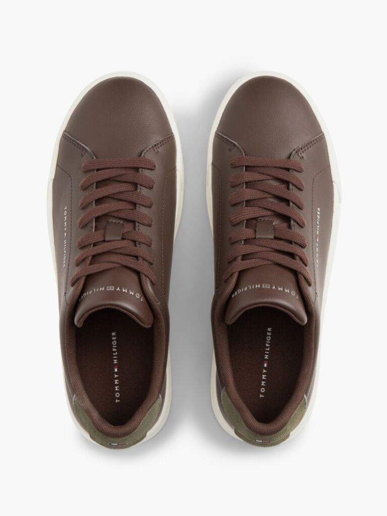 Καφέ Sneakers Με Ανάγλυφο Φινίρισμα  Άνδρες