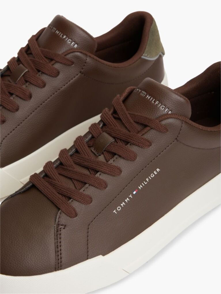 Καφέ Sneakers Με Ανάγλυφο Φινίρισμα  Άνδρες