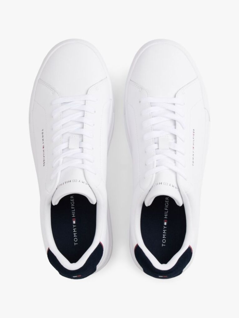Άσπρο Sneakers Με Ανάγλυφο Φινίρισμα  Άνδρες