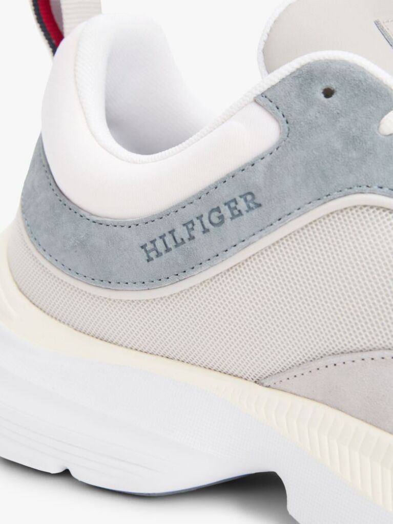 Γκρι Μοντέρνα Sneakers Με Υφή Σε Αντίθεση  Άνδρες