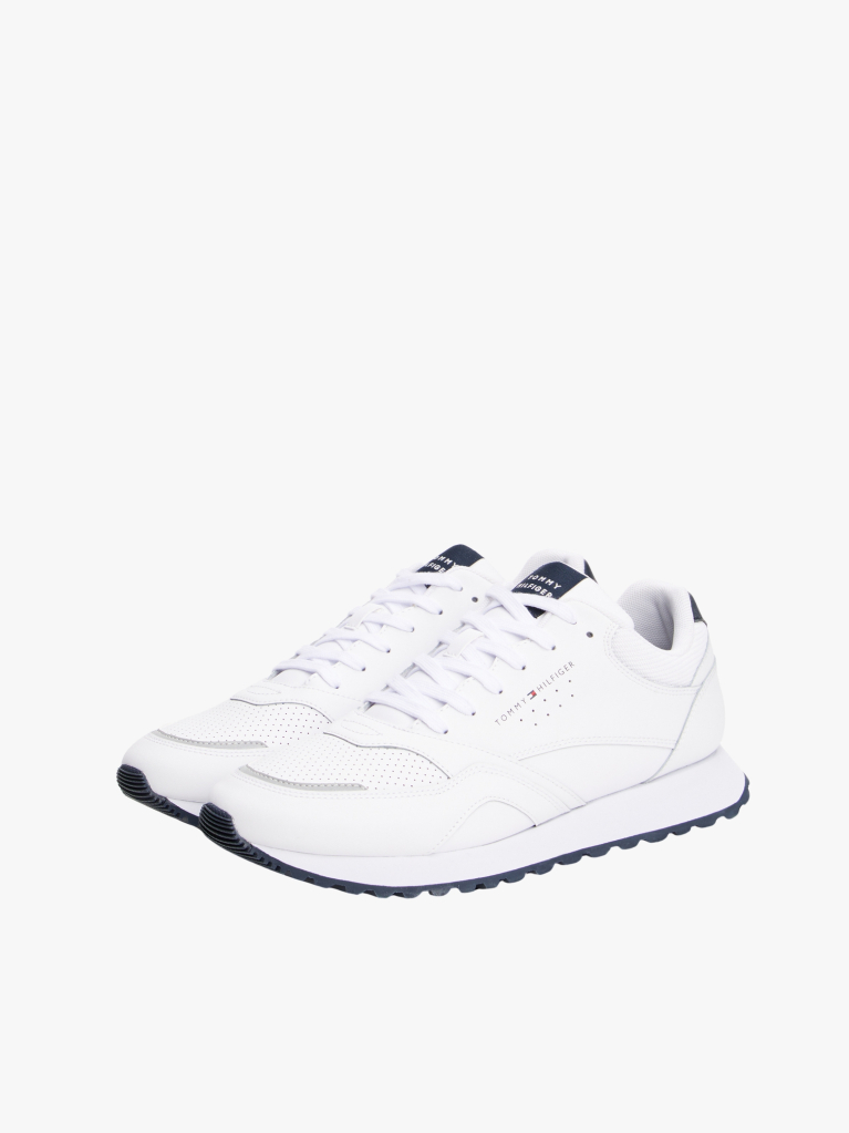 Άσπρο Sneakers Με Λογότυπο  Άνδρες
