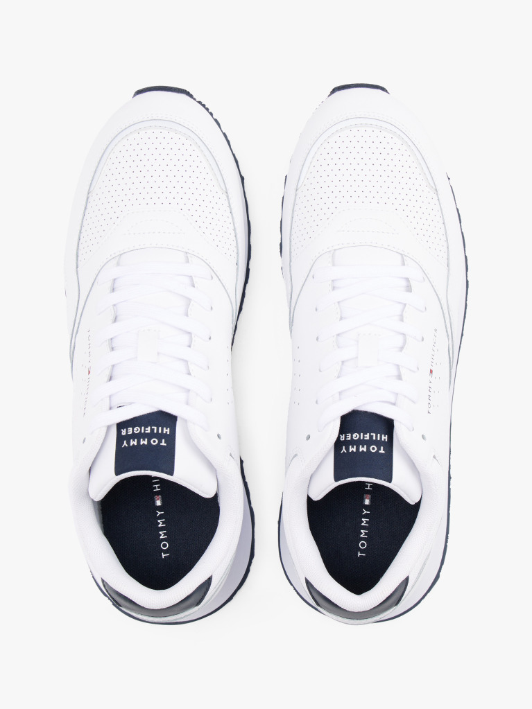 Άσπρο Sneakers Με Λογότυπο  Άνδρες