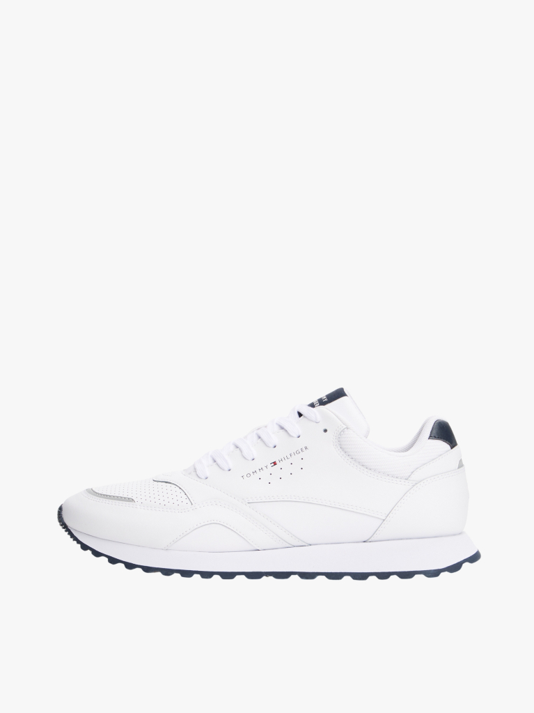 Άσπρο Sneakers Με Λογότυπο  Άνδρες