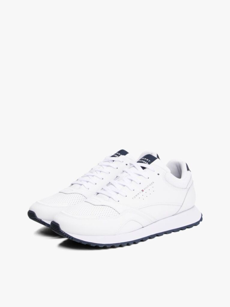 Άσπρο Sneakers Με Λογότυπο  Άνδρες