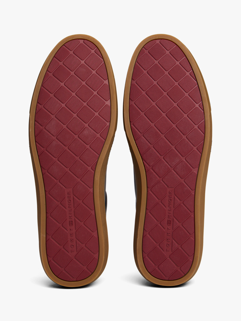 Μπλε Δερμάτινα Sneakers  Άνδρες