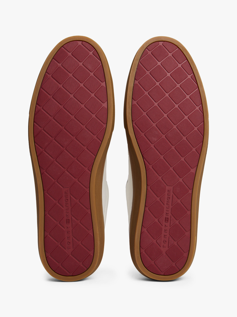 Μπεζ Δερμάτινα Sneakers  Άνδρες