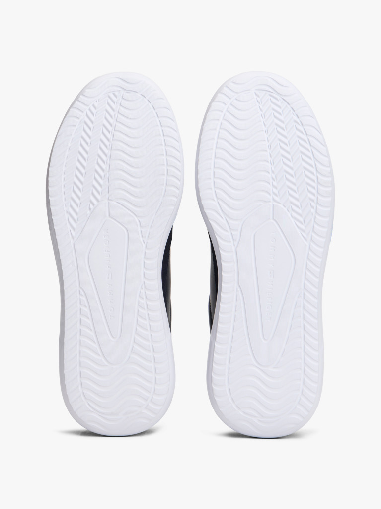 Μπλε Δερμάτινα Sneakers  Άνδρες
