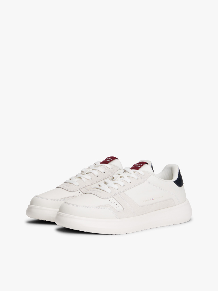 Μπεζ Δερμάτινα Sneakers  Άνδρες