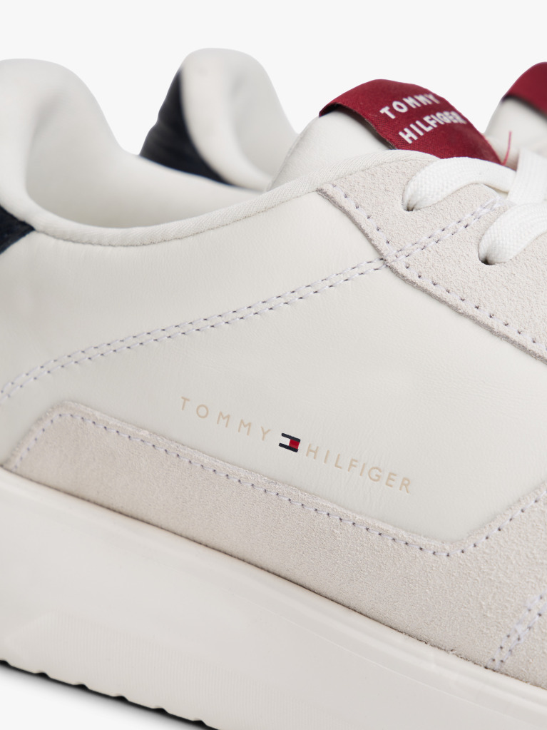 Μπεζ Δερμάτινα Sneakers  Άνδρες