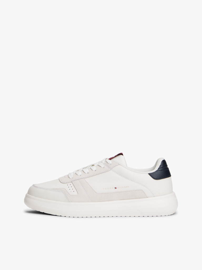 Μπεζ Δερμάτινα Sneakers  Άνδρες