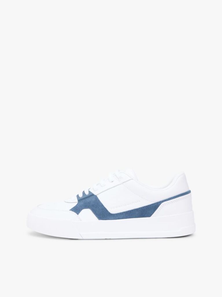 Multi Δερμάτινα Sneakers Με Πάνελ Σε Αντίθεση  Άνδρες