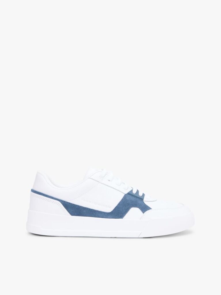Multi Δερμάτινα Sneakers Με Πάνελ Σε Αντίθεση  Άνδρες