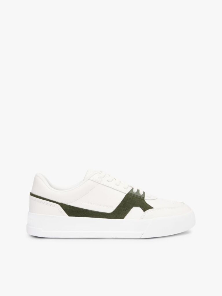Multi Δερμάτινα Sneakers Με Πάνελ Σε Αντίθεση  Άνδρες