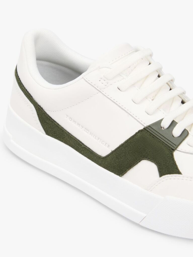 Multi Δερμάτινα Sneakers Με Πάνελ Σε Αντίθεση  Άνδρες