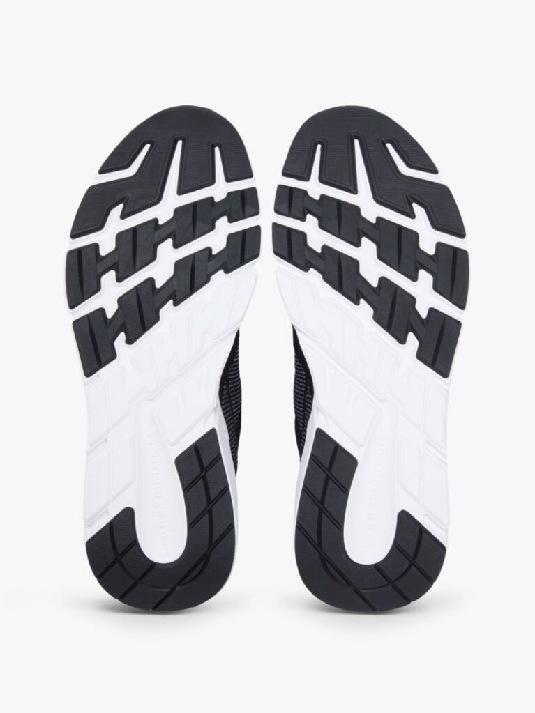 Μαύρο Πλεκτά Sneakers Με Signature Λεπτομέρειες  Άνδρες