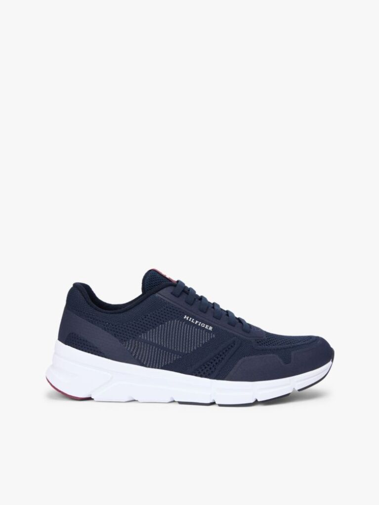 Μπλε Πλεκτά Sneakers Με Signature Λεπτομέρειες  Άνδρες