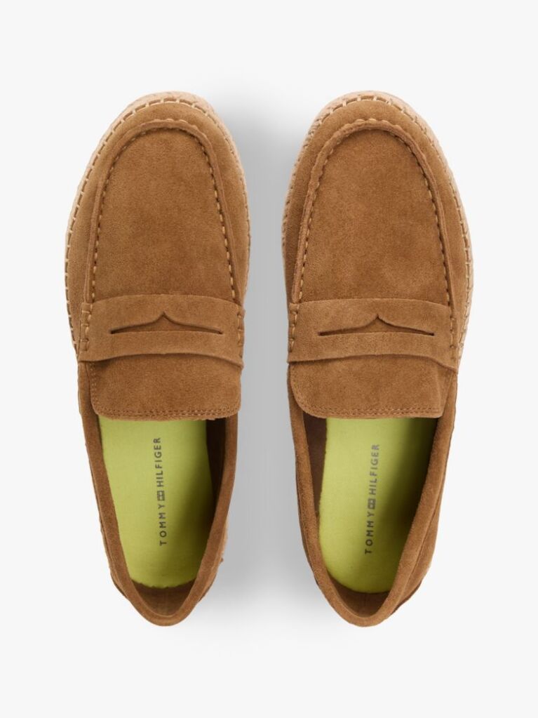Brown Suede Flexible Sole Espadrilles  Men