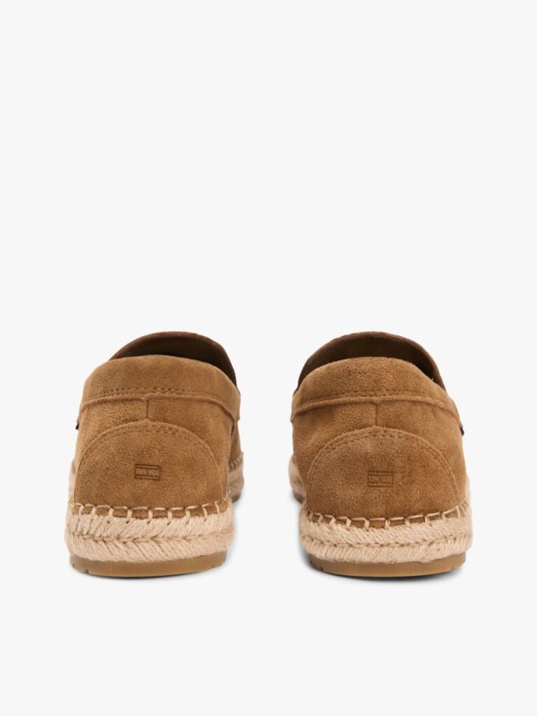 Brown Suede Flexible Sole Espadrilles  Men