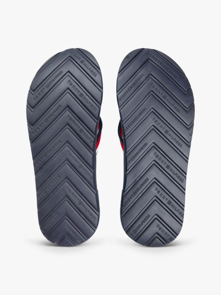 Multi Contoured Footbed Signature Tape Flip-Flops  Men