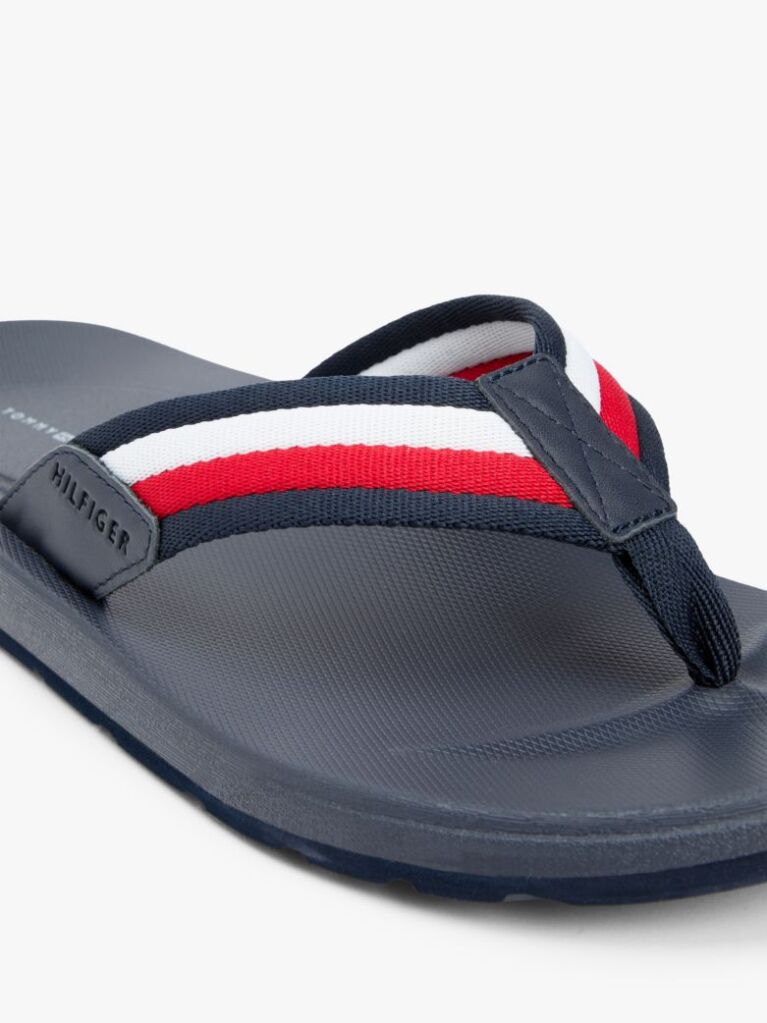 Multi Contoured Footbed Signature Tape Flip-Flops  Men