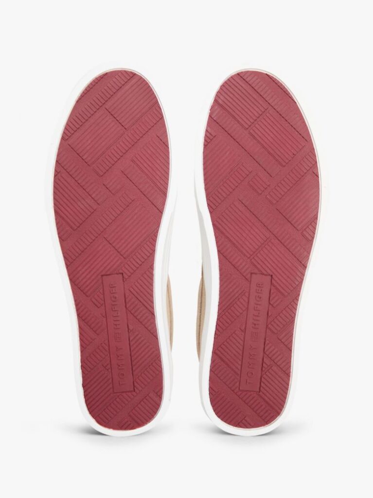 Beige Suede Slip-on Cupsole Trainers  Men