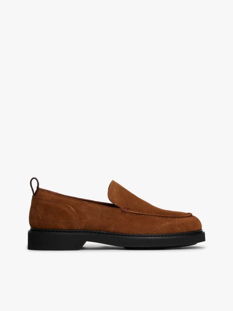 Καφέ Σουέτ Loafers  Άνδρες