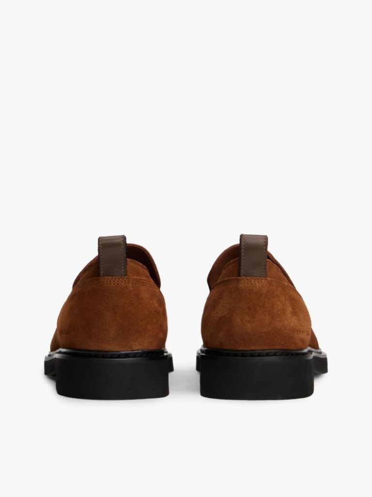 Καφέ Σουέτ Loafers  Άνδρες