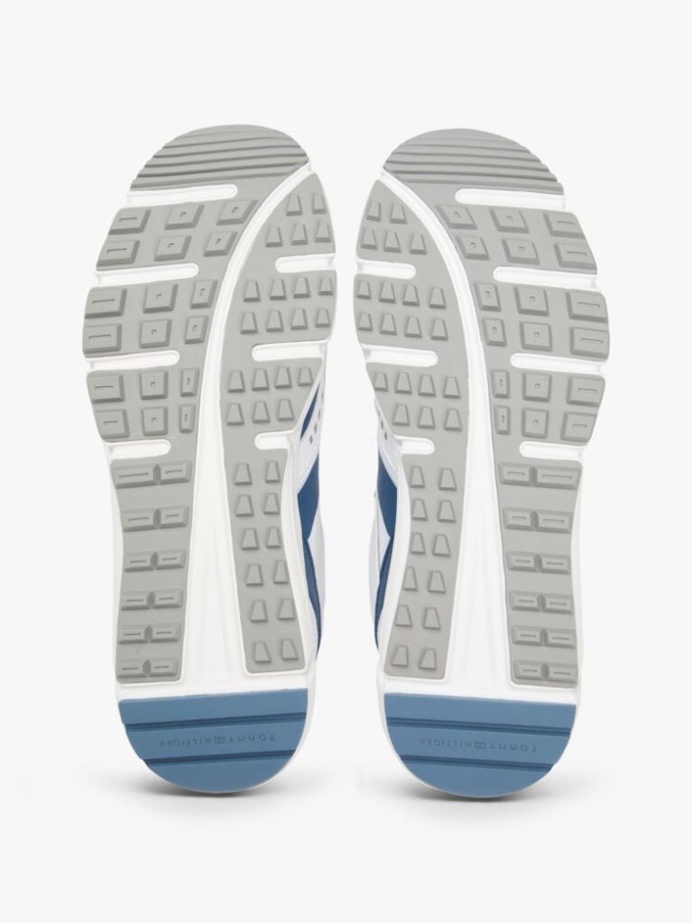 Άσπρο Sneakers Με Μίξη Υφών  Άνδρες