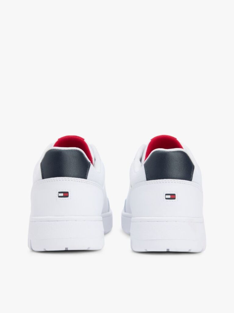 Άσπρο Δερμάτινα Sneakers Basketball  Άνδρες