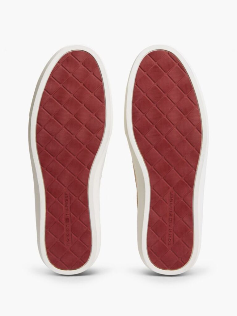 Μπεζ Σουέτ Sneakers Με Πάνελ Σε Αντίθεση  Άνδρες