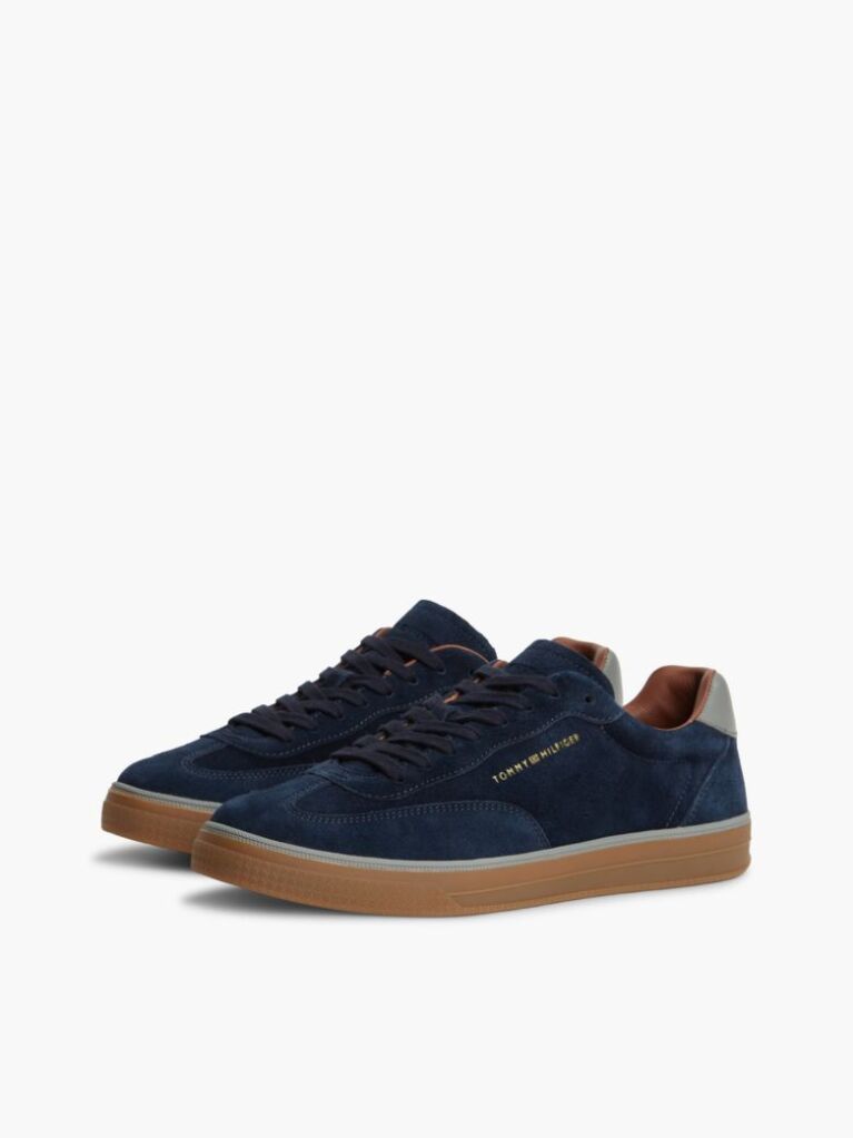 Μπλε Σουέτ Sneakers  Άνδρες